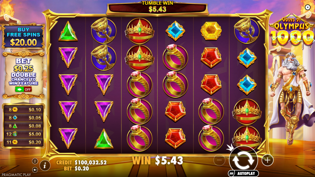 gates of olympus 1000 base hit